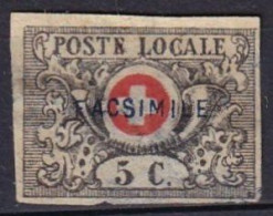 SUISSE - 5 C. De Genève De 1849 FAUX - 1843-1852 Timbres Cantonaux Et  Fédéraux