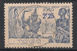 TOGO - 1939 - N°YT. 176 - Exposition De New York 2f25 Outremer - Oblitéré / Used - Used Stamps