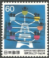 JAP-045 Japon World Année Communications Year - Telecom