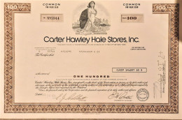 Carter Hawley Hale Stores - 100 Shares (New York) 1974 - Sonstige & Ohne Zuordnung