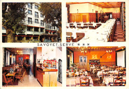 38-SAINT MARCELLIN-HOTEL SAVOYET SERVE-N°T205-C/0363 - Saint-Marcellin