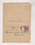 SOUtTH AUSTRALIA ,postal Stationery Newspaper Wrapper - Storia Postale