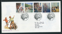 1997 GB Enid Blyton First Day Cover  - 1991-2000 Em. Décimales