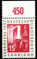 SAAR OPD 1957 Nr 400 Postfrisch ORA X5F6ADA - Unused Stamps