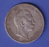 Deutsches Kaiserreich Preußen Kaiser Wilhelm II. 5 Mark 1904 A S-ss - Autres & Non Classés