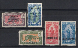 Cameroun - YV 72 / 74 / 84 / 92 / 96 N* MLH , Cote 8,50 Euros - Unused Stamps