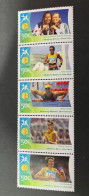 23-3-2024 (stamp) Australia - Mint Commonweath Games Gold Medallist (bloc Of 5) - Ongebruikt