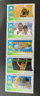 23-3-2024 (stamp) Australia - Mint Commonweath Games Gold Medallist (bloc Of 5) - Nuevos