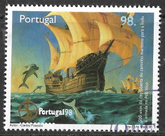 Portugal – 1996 Sea Way To India 98. Used Stamp - Usati