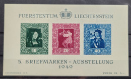 LIECHTENSTEIN 1949 - MNH - Block 5 - Blocchi & Fogli