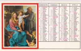 Calendarietto - Anno 1970 - Kleinformat : 1961-70