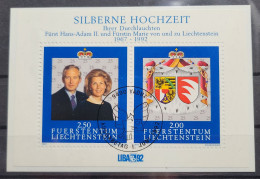 LIECHTENSTEIN 1992 - Canceled - ANK 1039, 1040 - Blocks & Kleinbögen