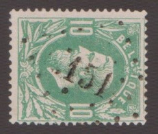 N°30 OBL A POINT N°151 GLONS - 1869-1883 Léopold II