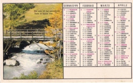 Calendarietto - Dal Seno Di Lui Scorreranno Fiumi Di Acqua Viva - Anno 1970 - Small : 1961-70