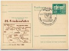 DDR P79-13-82 C185 Postkarte PRIVATER ZUDRUCK Friedensfahrt Berlin Sost. 1982 - Cartes Postales Privées - Oblitérées