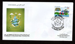 2024- Tunisia - Environment And Sustainable Development: Water Management- Hands - Dam- FDC - Altri & Non Classificati