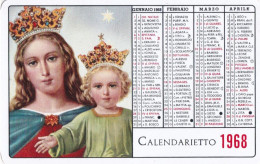 Calendarietto - Don  Bosco - Anno  1968 - Klein Formaat: 1961-70