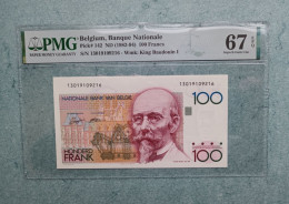 Belgique #P142#Banque Nationale 100 Francs Beyaert @PMG 67!! - 100 Francs