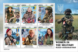 Liberia 2023, Ukraine War, Women, 6val In BF - Liberia