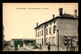 55 - GONDRECOURT - RUE DE L'HOSPICE - LES ECOLES - EDITEUR MAGET - Gondrecourt Le Chateau