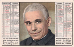 Calendarietto - Il Piccolo Cottolengo Don Orione - Genova - Anno 1967 - Formato Piccolo : 1961-70