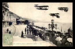 MONACO - LES AEROPLANES AU DESSUS DES TERRASSES - Las Terrazas