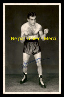 SPORTS - BOXE - CHARLES HUMEZ, CHAMPION D'EUROPE - EXHIBITION A SARREGUEMINES LE 11 MAI 1952 - AUTOGRAPHE  - Boksen