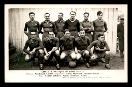 SPORTS - FOOTBALL - EQUIPE DE CHARENTON-LE-PONT (VAL-DE-MARNE) - CERCLE ATHLETIQUE DE PARIS 1936-1937 - Fussball