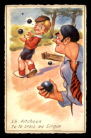 SPORTS - JEUX DE BOULE - ILLUSTRATEUR - ENFANT - Jeux Régionaux