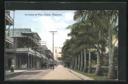 AK Colon, Avenida De Piez  - Panama