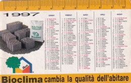 Calendarietto - Laca - Bioclima - Anno 1997 - Tamaño Pequeño : 1991-00