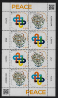 AZERBAIJAN /AZERBAIYAN /ASERBAIDSCHAN /AZERBAÏDJAN -EUROPA 2023-"PEACE –The Highest Value Of Humanity"- SHEET Of  4 SETS - 2023