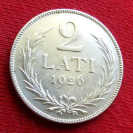 Latvia 2 Lati 1926 W ºº - Latvia