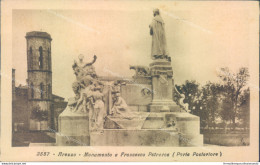 Z158 Cartolina Arezzo Citta'  Monumento A Francesco Petrarca - Arezzo
