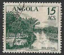 Angola – 1949 Views 15 Angolares Used Stamp - Angola