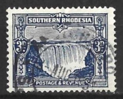 SOUTHERN RHODESIA...KING GEORGE V..(1910-36..).." 1931..".....3d....SG18......CDS.....VFU...... - Southern Rhodesia (...-1964)