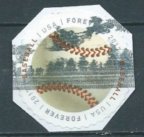 VEREINIGTE STAATEN ETATS UNIS USA 2017 HAVE A BALL: BASEBALL F USED ON PAPER MI 5400 YT 5023 SC 5207 - Used Stamps