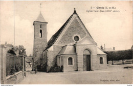 Gretz - 1916 - Eglise Saint Jean # 9-23/21 - Gretz Armainvilliers
