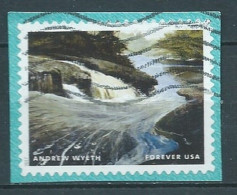 VEREINIGTE STAATEN ETATS UNIS USA 2017 ANDREW WYETH: THE CARRY (2003) F USED ON PAPER SN 5212J MI 5414 YT 5037 SN - Used Stamps