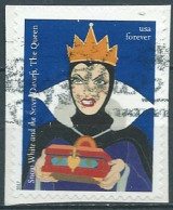 VERINIGTE STAATEN ETAS UNIS USA 2017 FROM M/S DISNEY VILLAINS: THE QUEEN F USED PPAPER MI 5417 YT 5040 SC 5213 - Gebraucht