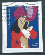 VERINIGTE STAATEN ETAS UNIS USA 2017 FROM M/S DISNEY VILLAINS: CAPTAIN HOOK F USED ON PAPER MI 5421 YT 5044 SC 5217 - Gebraucht