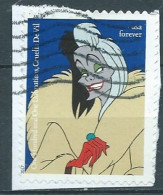 VERINIGTE STAATEN ETAS UNIS USA 2017 FROM M/S DISNEY VILLAINS: CRUELLA DE VIL F USED ON PAPER MI 5423 YT 5046 SC 5219 - Gebruikt