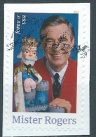 VERINIGTE STAATEN ETATS UNIS USA 2018 MISTER ROGERS F USED ON PAPER SC 5275 MI 5476 YT 5095 - Used Stamps