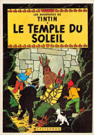 CPSM Dessin De Hergé-Les Aventures De Tintin-Le Temple Du Soleil    L2782 - Bandes Dessinées