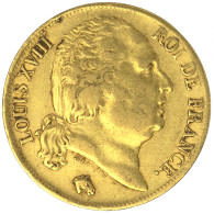 Louis XVIII-20 Francs 1819 Lille - 20 Francs (oro)