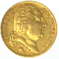 Louis XVIII-20 Francs 1824 Lille - 20 Francs (or)