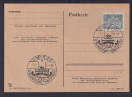 Berlin Inter. Und Sehr Schöner SST Brandenburger Tor + Filmfestspiele 1961 - Lettres & Documents