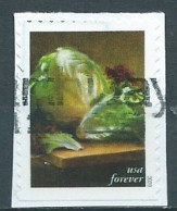 VEREINIGTE STAATEN ETATS UNIS USA 2020 FRUITS AND VEGETABLES: LETTUCE F USED ON PAPER SN 5490 MI 5728 YT 5337 SN 6105 - Used Stamps