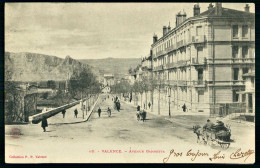 A69  FRANCE CPA VALENCE - AVENUE GAMBETTA - Verzamelingen & Kavels