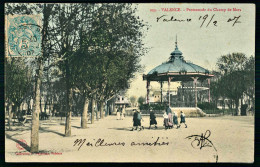 A69  FRANCE CPA VALENCE - PROMENADE DU CHAMP DE MARS - Collections & Lots